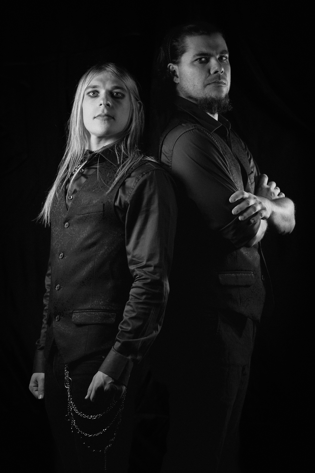 Bassist Jakub and Drummer Kryspin